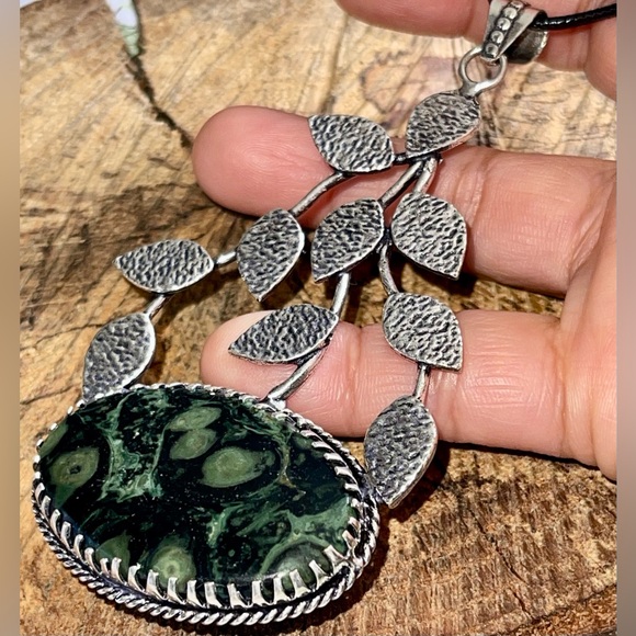 4” Kambaba Jasper Pendant - Picture 3 of 13